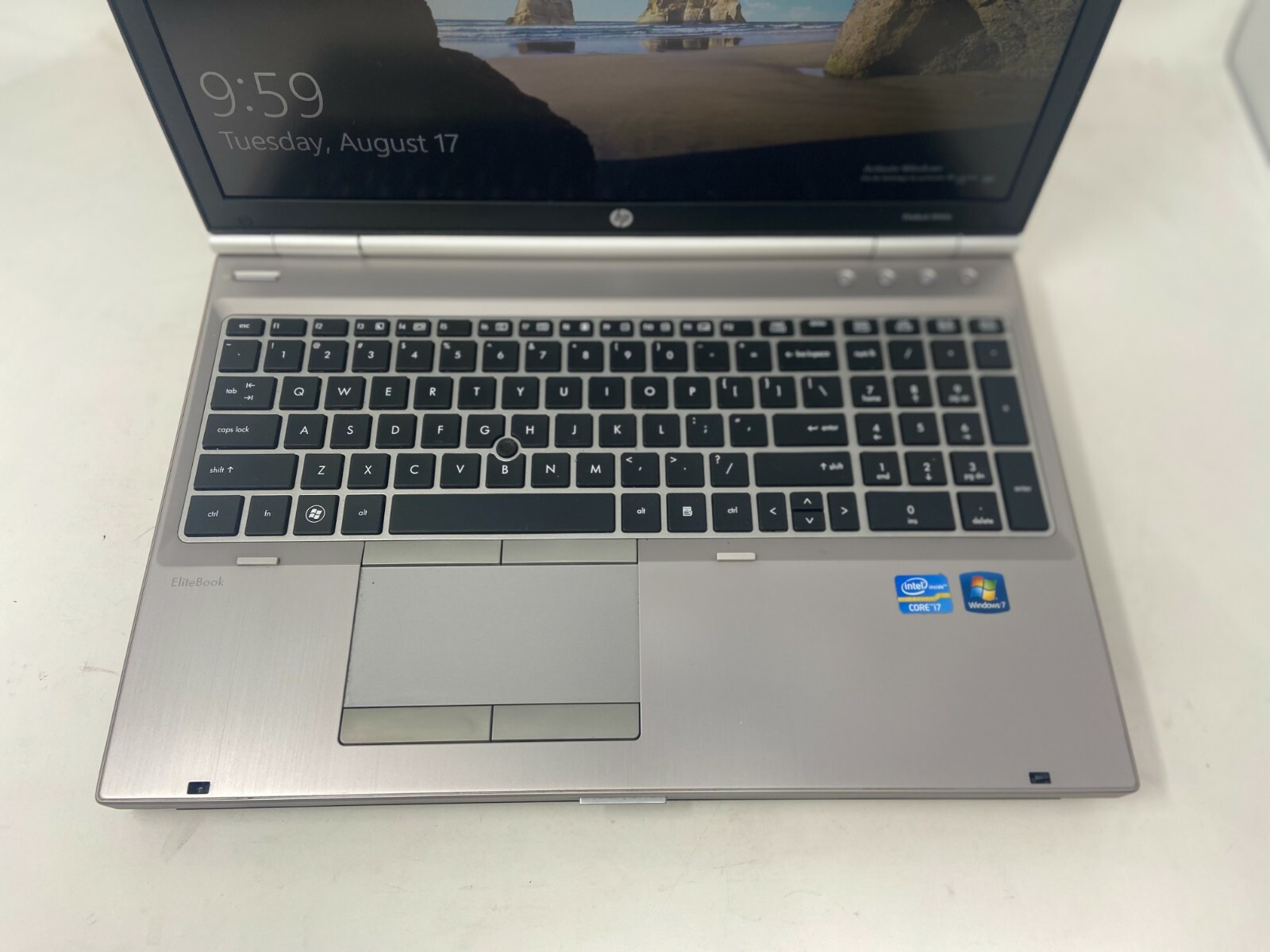 HP EliteBook 8560p 15″ Core i7-2620M 2.7GHz 8GB 256GB SSD Wn10 AMD Gaming Laptop