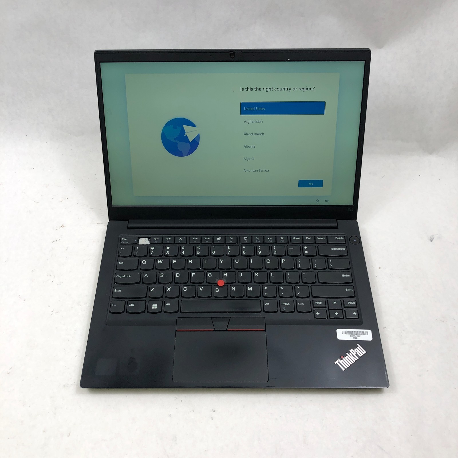 Lenovo ThinkPad E14 Gen 3 14″ Ryzen 7 5700U 16GB RAM 512GB SSD W11P No COA READ