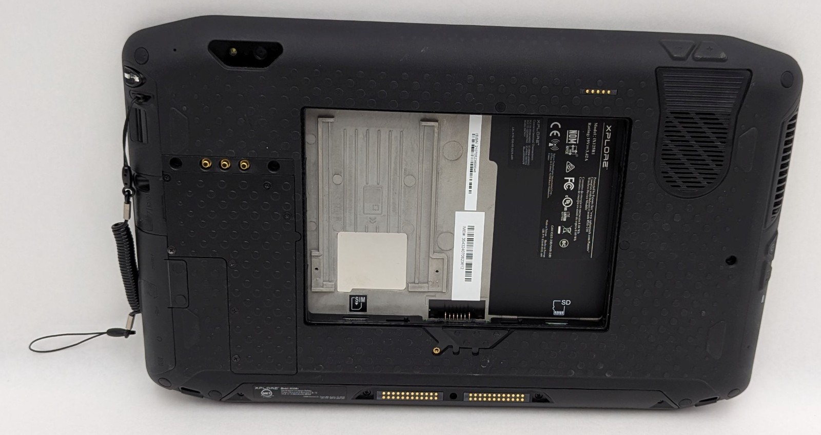 Zebra XPLORE iX125R1 12.5″ Rugged Tablet i7-7500U 8GB 256GB NVMe Win10 #1 *READ*