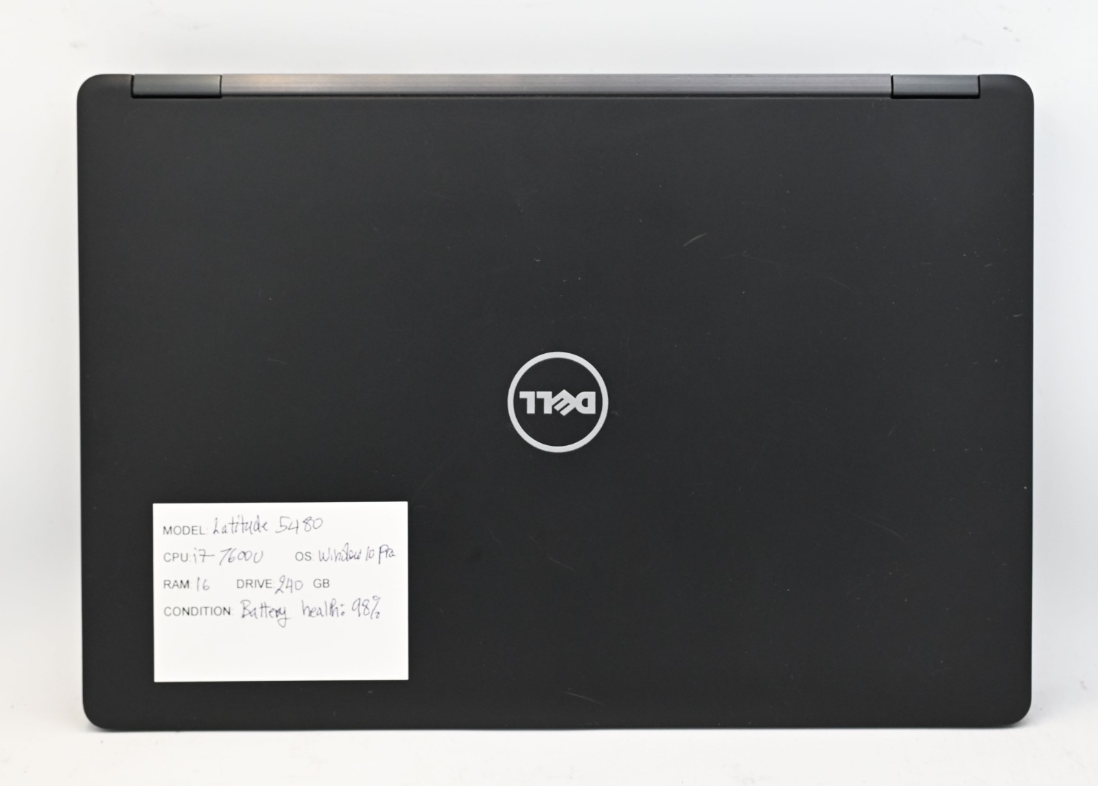Dell Latitude 5480 i7-7600u 2.8GHz 16GB RAM 256GB SSD Windows 10 Pro