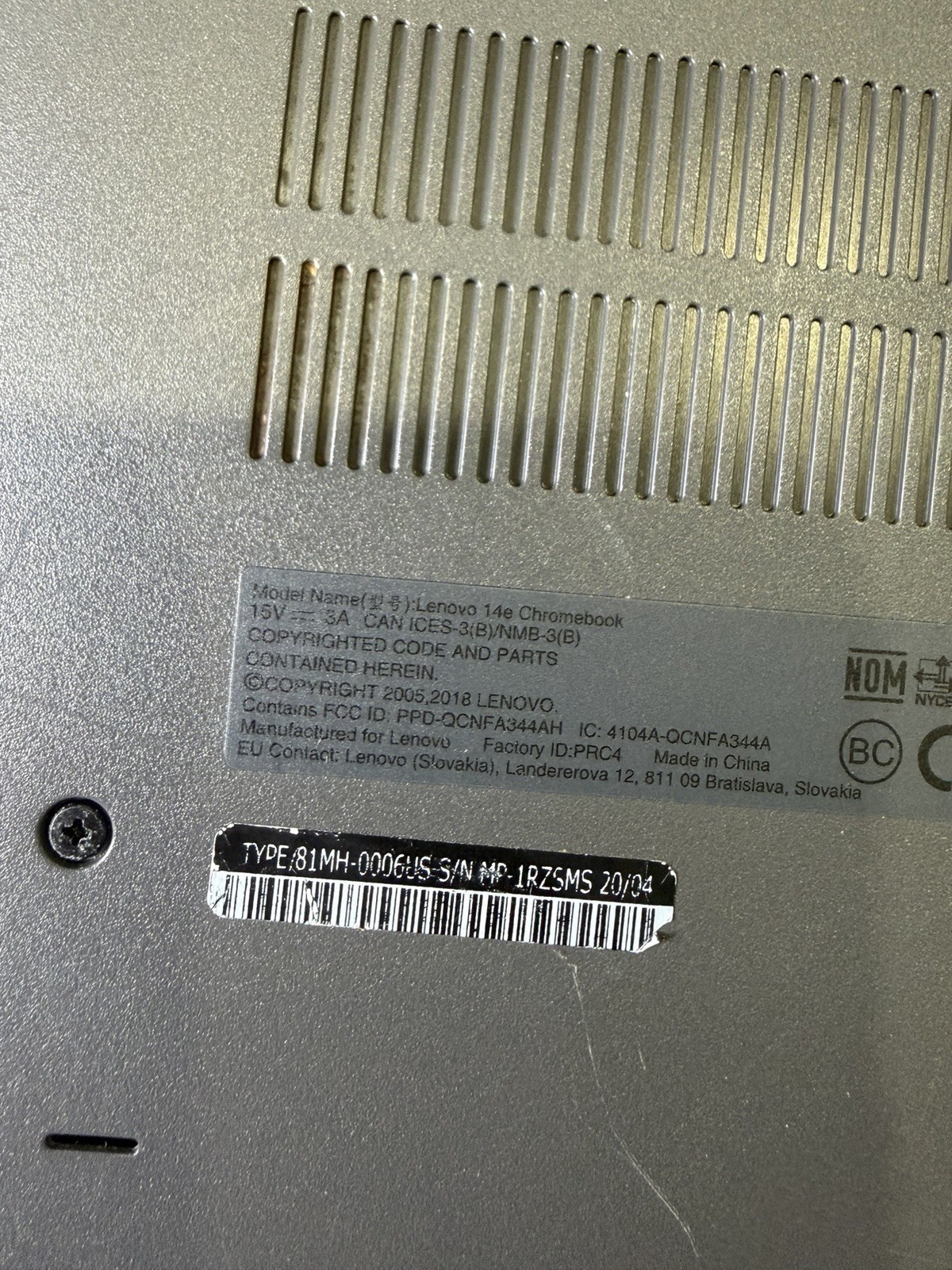 Lenovo 14e Chromebook, AMD A4, 2GB Storage, USB-C – No Charger Included