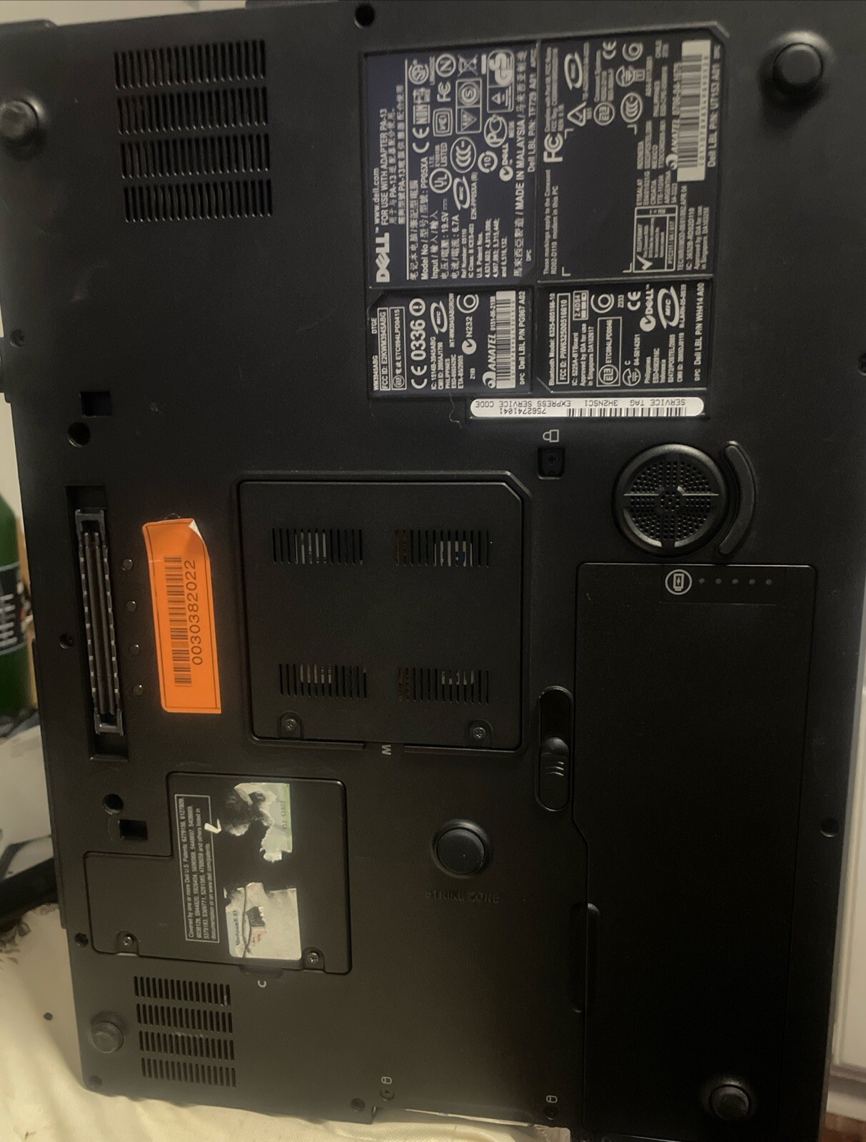 Dell Precision M90 Laptop 2GB RAM – Boots to BIOS – AS IS