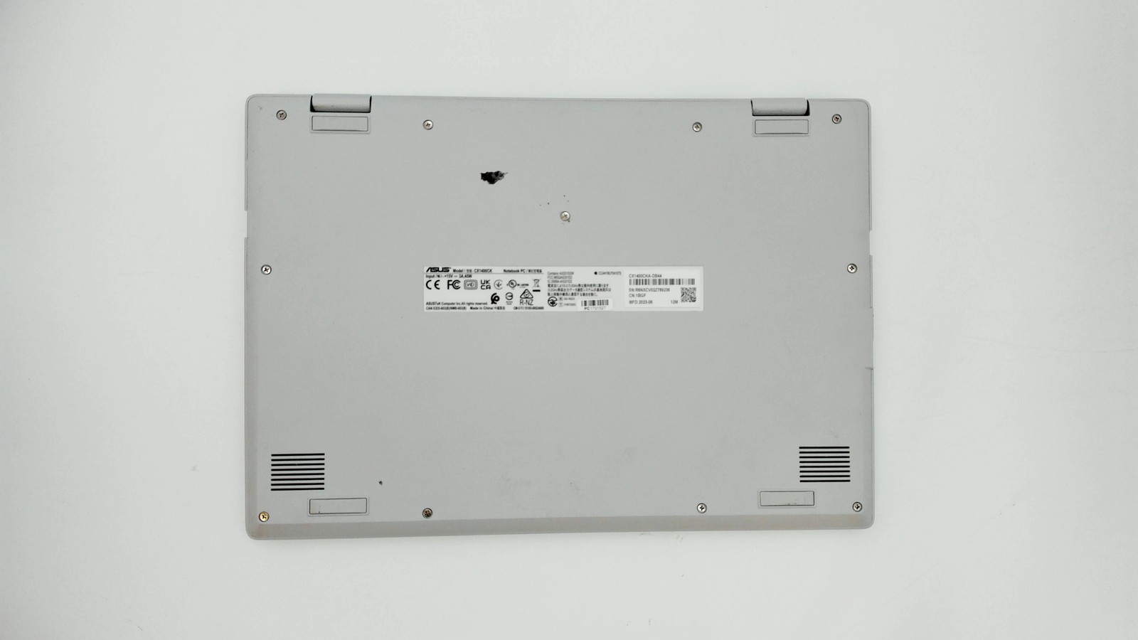 Asus Chromebook CX1 14″ Intel Celeron N4500 4GB 64GB CX1400CKA-DB44 PC1701527