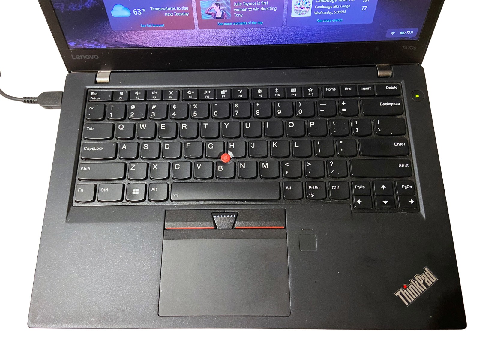 Lenovo Thinkpad T470s (256GB SSD) Intel Core i5-6300U @2.40 Ghz, 8GB Ram Laptop