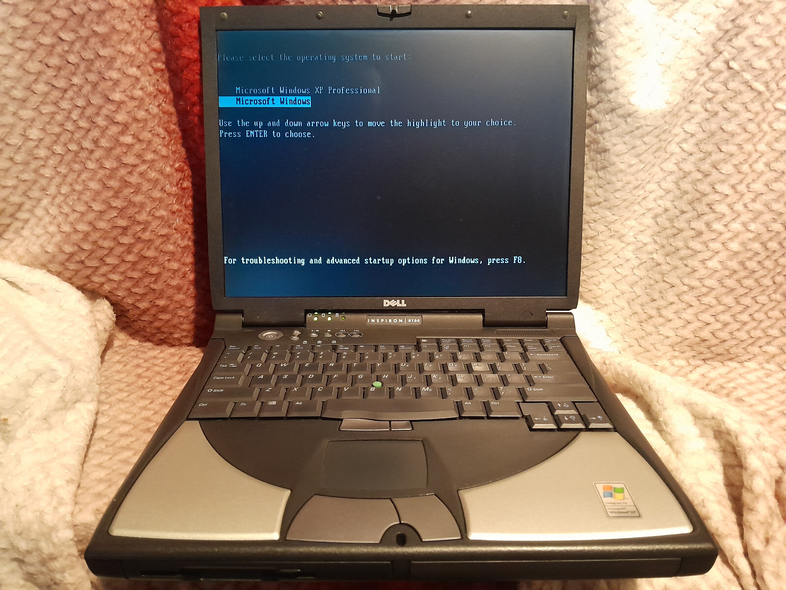 Windows 98 TRUE DOS / XP GAMING DUAL BOOT Laptop Retro / Vintage Computer PC