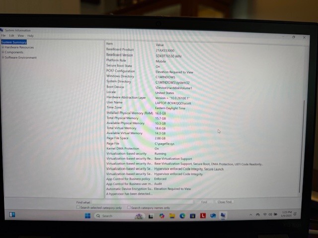 Lenovo ThinkPad X13 Yoga Gen 3, Intel i7 12Gen 16GB RAM, 512GB SSD, Win 11 Pro