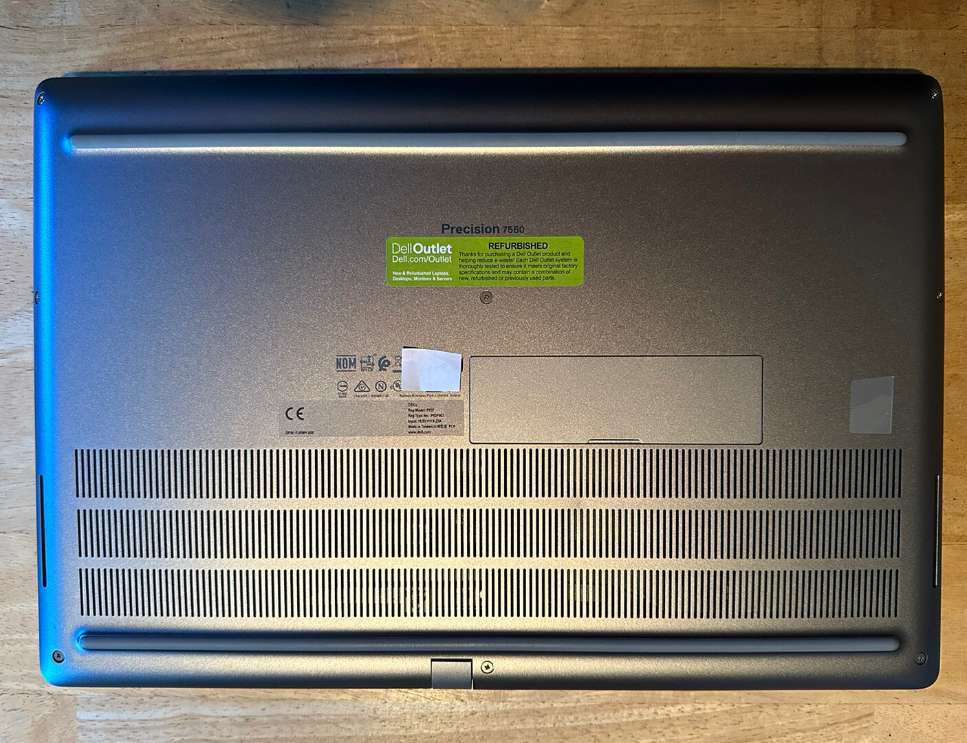 Dell Precision 7560 Laptop i7-11850H 1TB PCIe 64GB UHD 4K CMRA W11P WTY