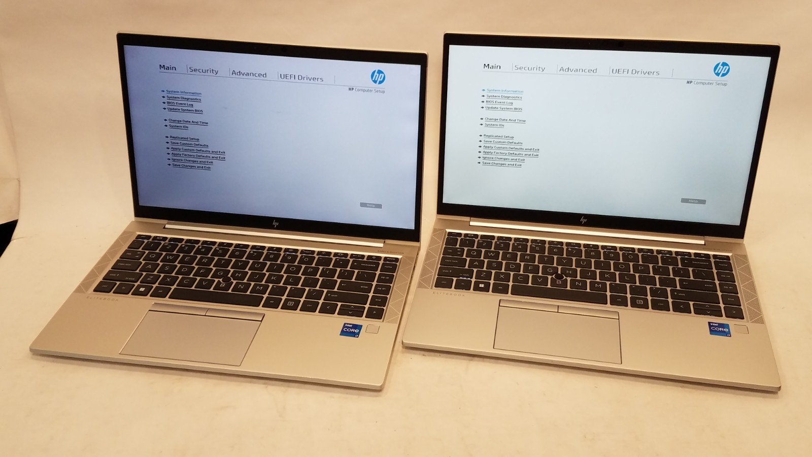 HP EliteBook 840 G8, 14″ Touch, i7-1165G7@2.8GHz, 16GB RAM, 512GB NVMe, Lot of 4