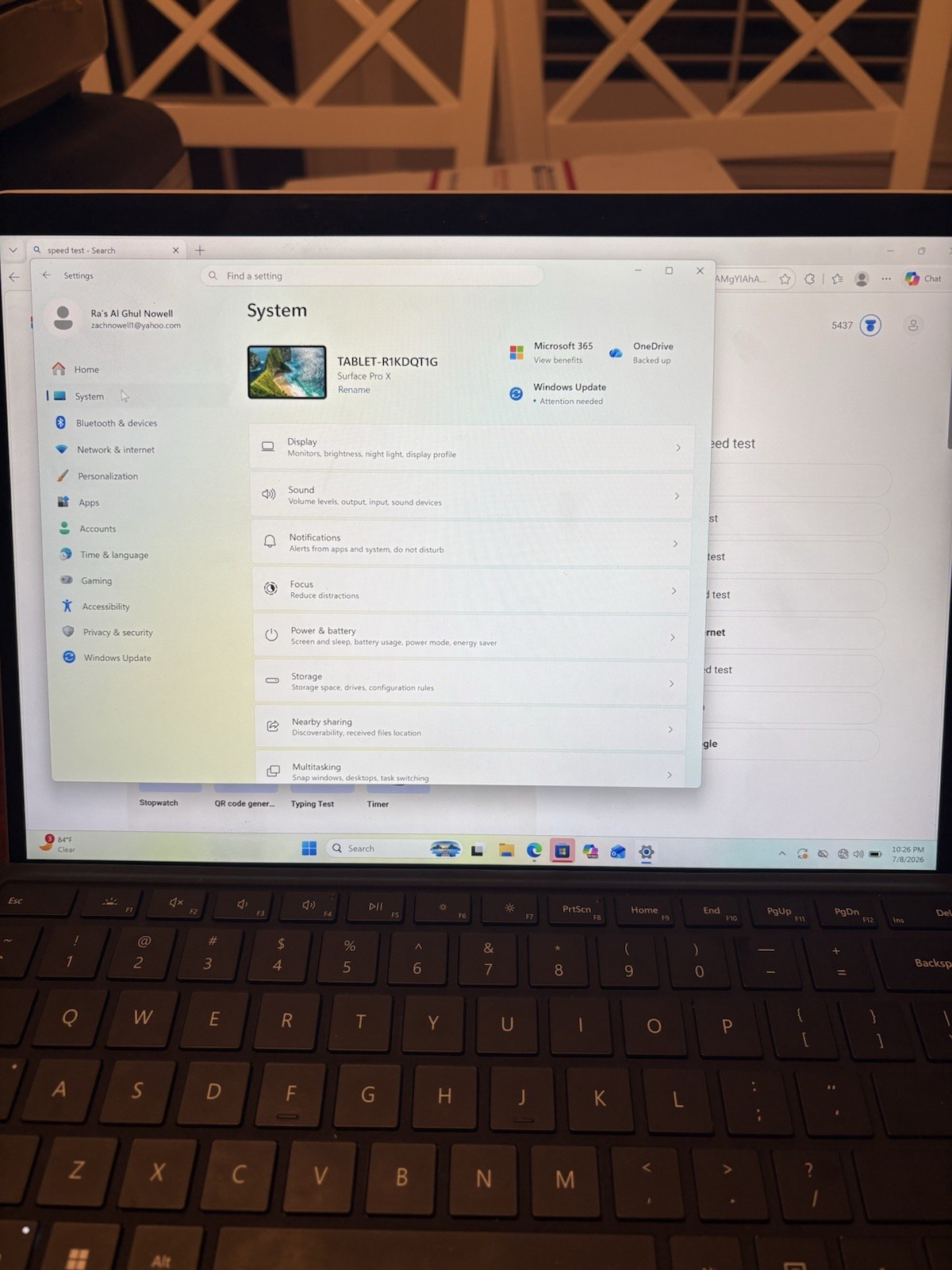 Microsoft Surface Pro X SQ2 16GB RAM 256GB SSD LTE Platinum – Fair Keyboard Incl