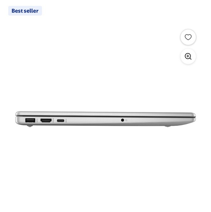 HP 15-fd0084wm 15.6″ Intel Processor N200 3.2 GHz 4GB DDR4 128GB UFS W11S Laptop