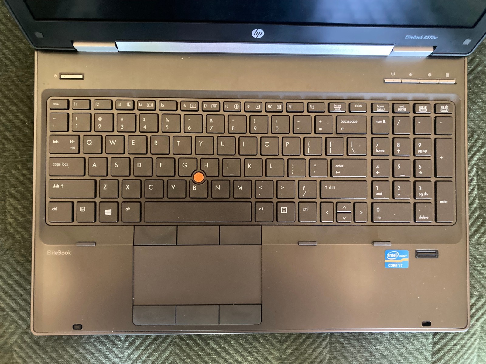 HP EliteBook 8570w i7-3720QM 32GB 512GB SSD Webcam Nvidia K2000M