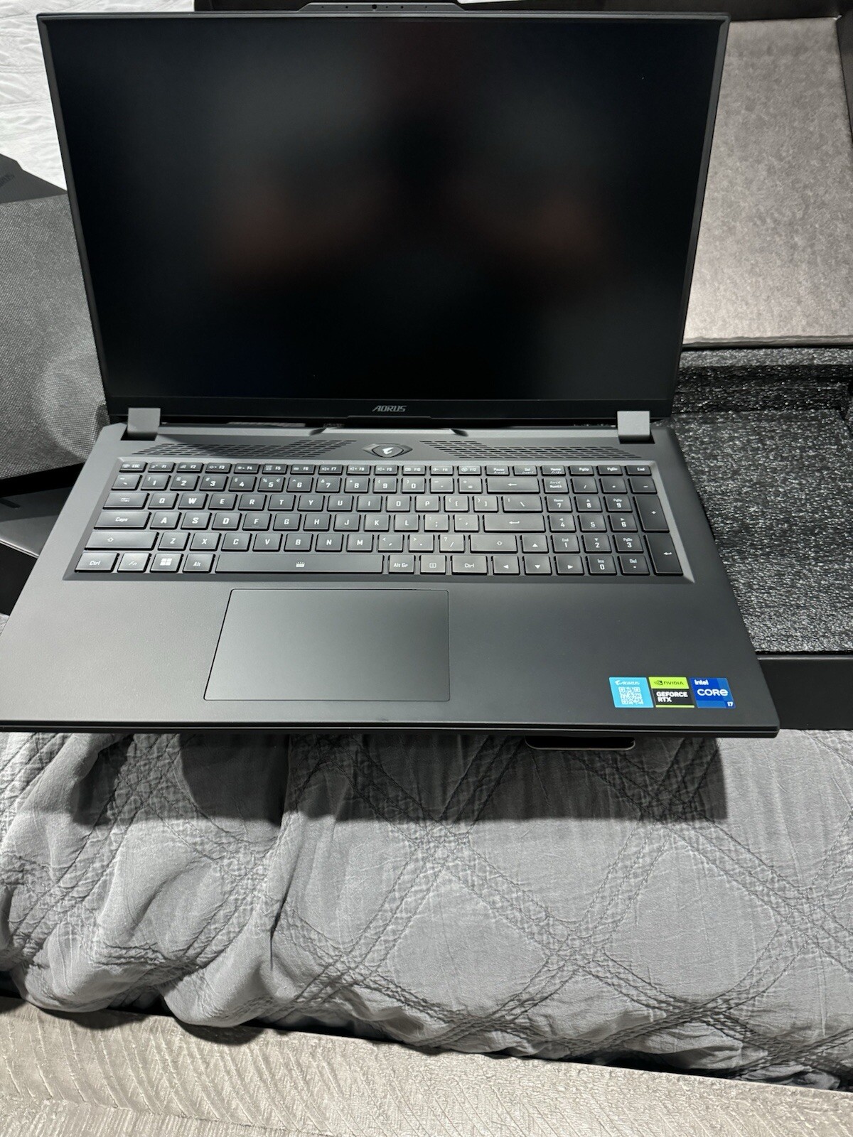 GIGABYTE AORUS 17 17.3″ (1 TB SSD, Intel Core i7 12th Gen., 4.70 GHz, 16 GB) Lap