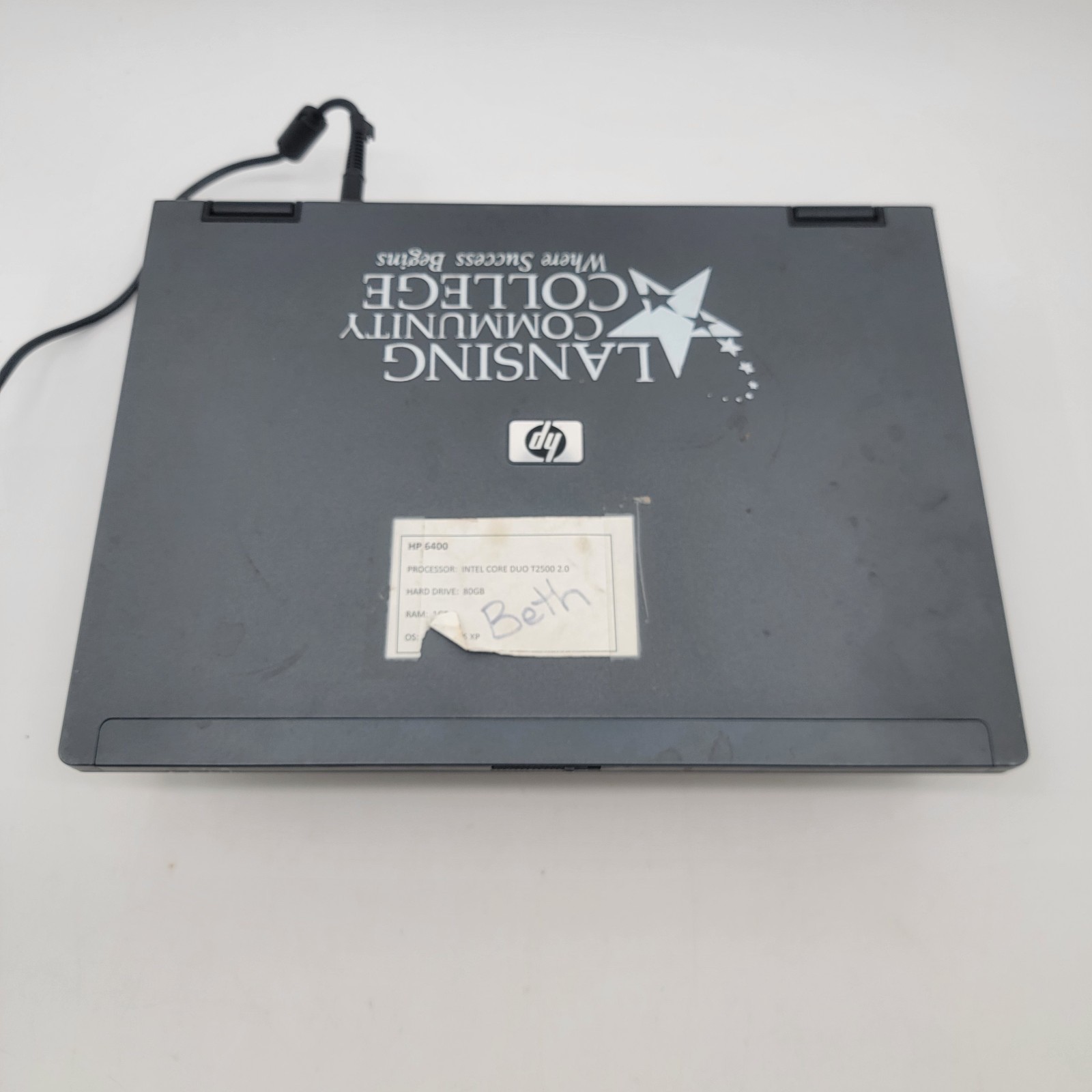 Vintage HP Compaq nc6400 Laptop – Windows XP Pro – Works – Charger Included