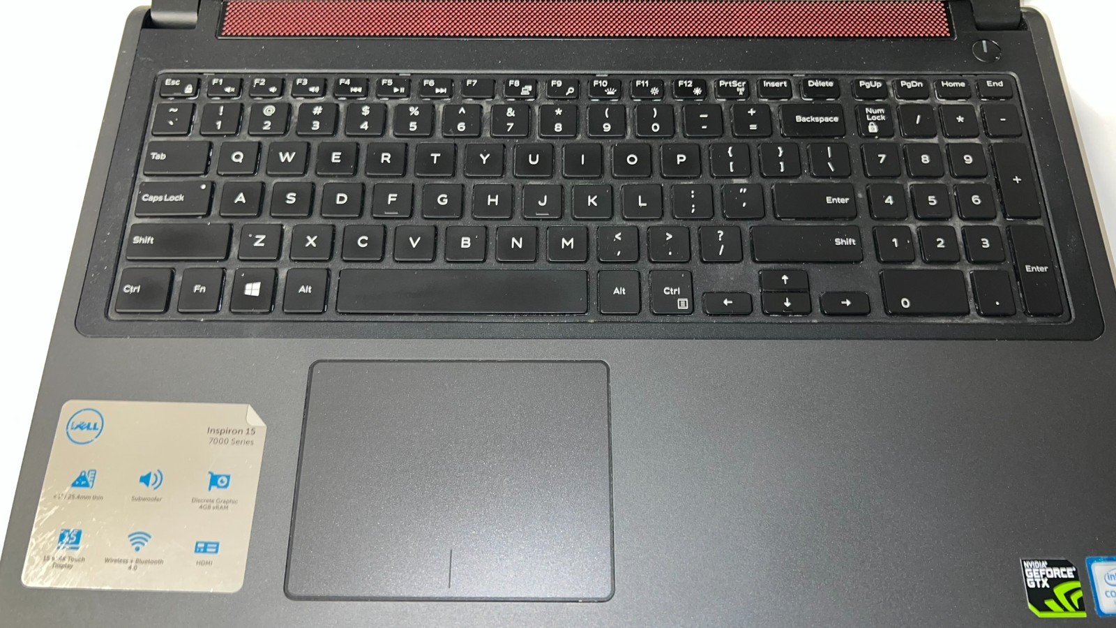 Dell Inspiron 15-7559 4K UHD Gaming Laptop Windows 11 + Office 2019 Needs Repair