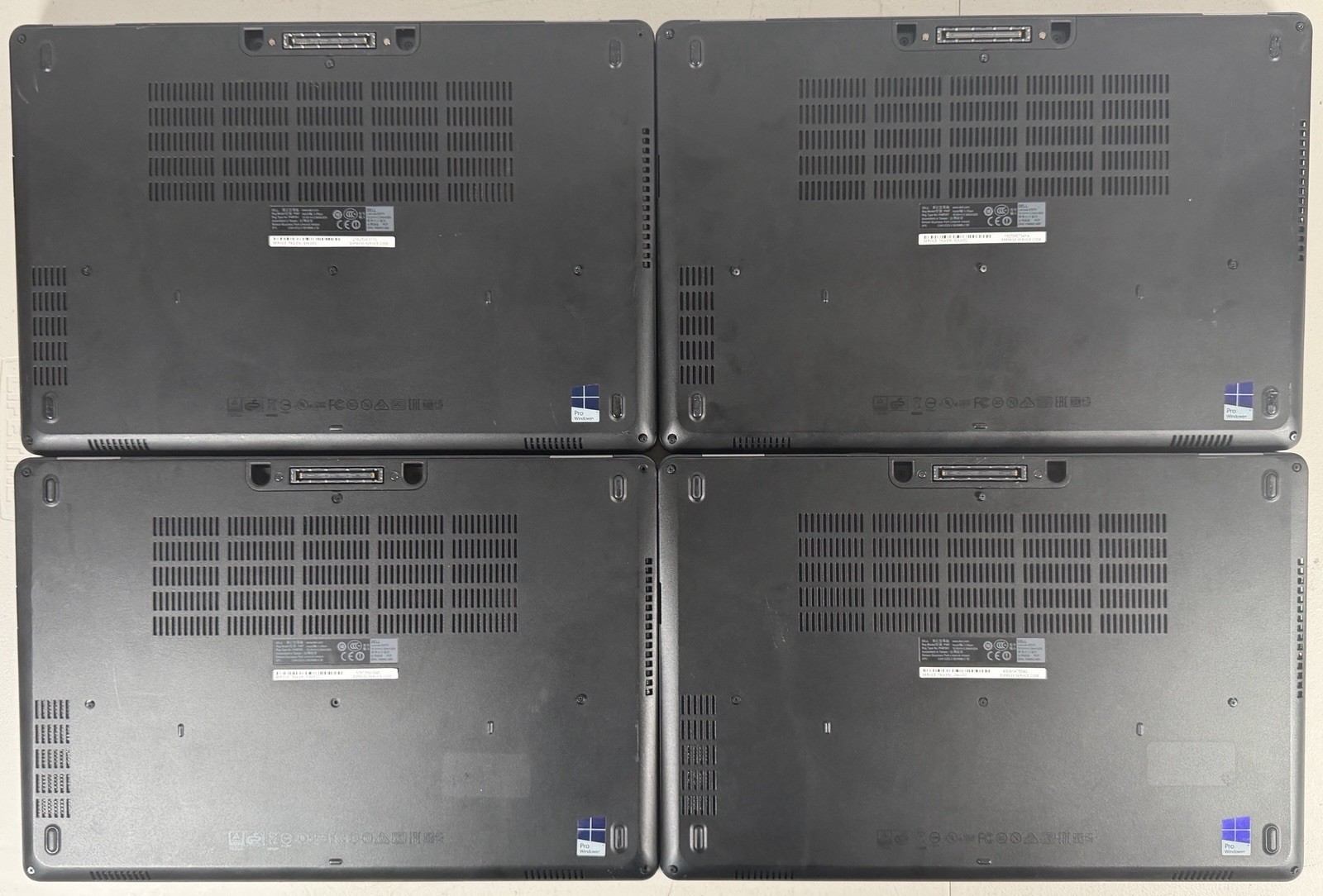 Lot of 6 Dell Latitude E5570 i7 8GB RAM 256GB SSD Radeon R7 Win11P No Chargers