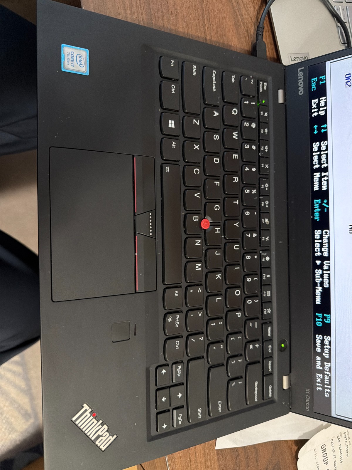 Lenovo ThinkPad X1 Carbon 14 inch (512GB, Intel Core i7 5th Gen., 2.70GHz, 16GB)