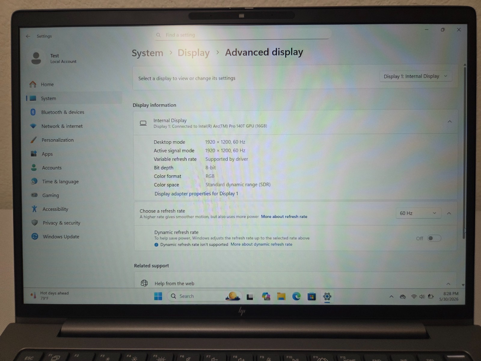 HP ZBook 8 G1i 14″ – Intel Core Ultra 7 255H, 32GB RAM, 512GB SSD, WARRANTY