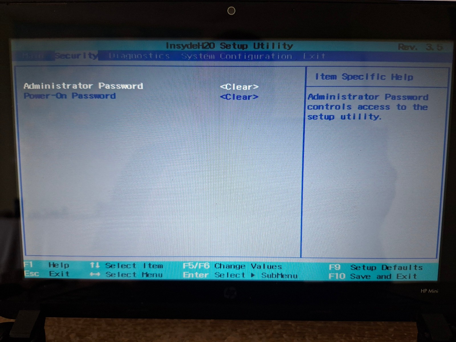 HP Mini 210-1000 Blue Netbook 10.1″ 1GB 120GB SSD Windows 7 Wi-Fi Bluetooth
