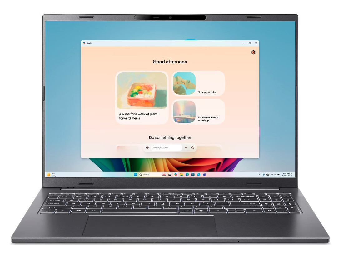 Acer Aspire 16 AI 16″ Laptop Ryzen AI 9 365 32GB RAM 1TB SSD Radeon Refurbished