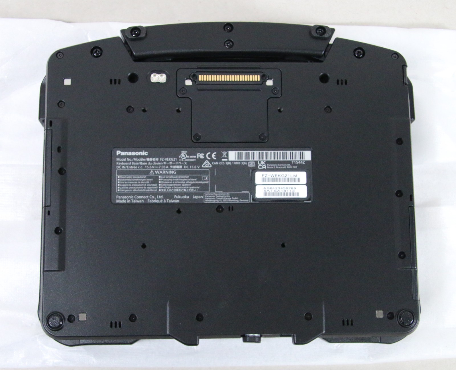 NOB Panasonic Toughbook FZ-G2 Intel i7-1270P 1TB 32GB w/ Keyboard + Card Reader