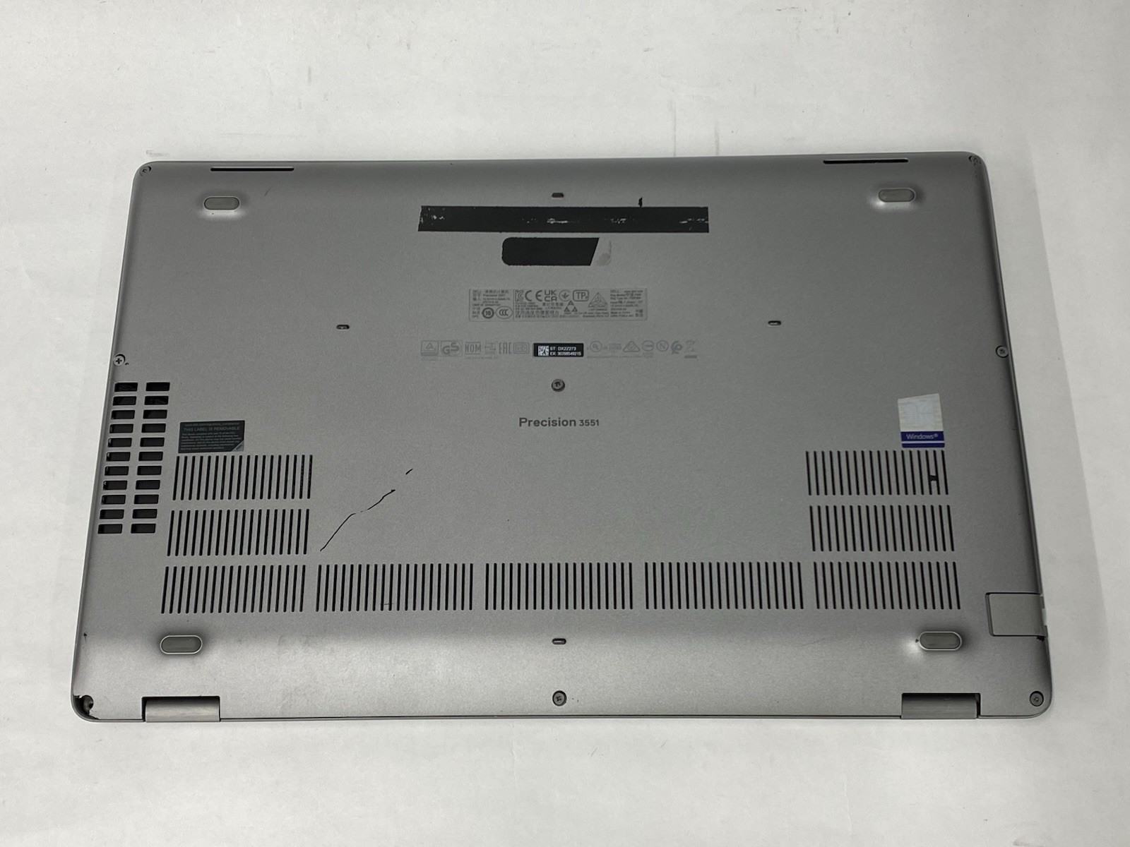 Lot of (3) Dell Precision 3551 – FHD – i7-10850H – No RAM/SSD/OS – READ