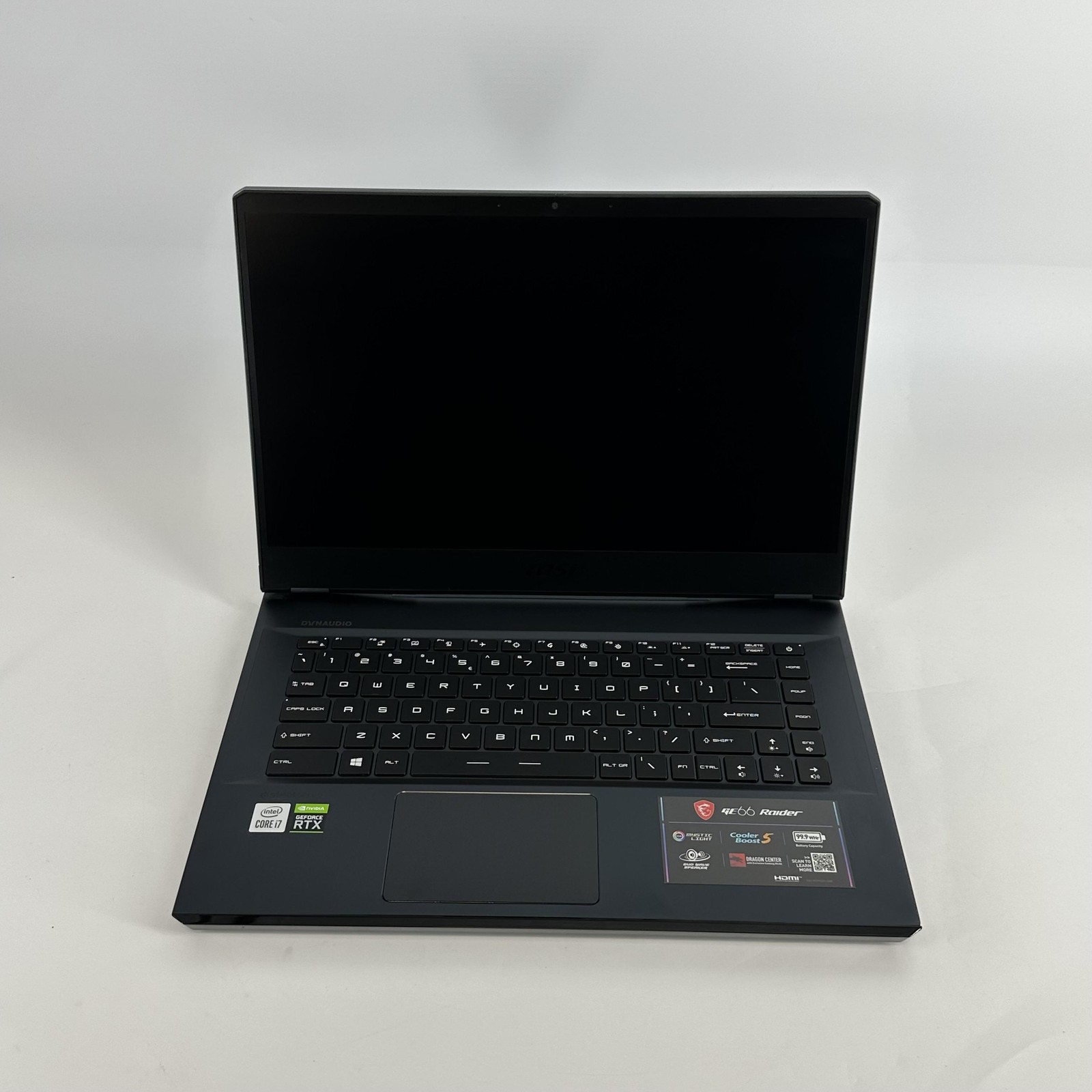 MSI Raider GE66 15 240Hz FHD i7-10750H 2.60GHz 32GB 1TB RTX 2070 Super Blue Hue