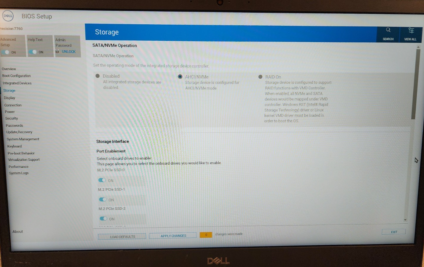 Dell Precision 7760 17″ NVIDIA RTX A4000 Xeon W-11955M 64GB RAM 1TB Gen4 NVME