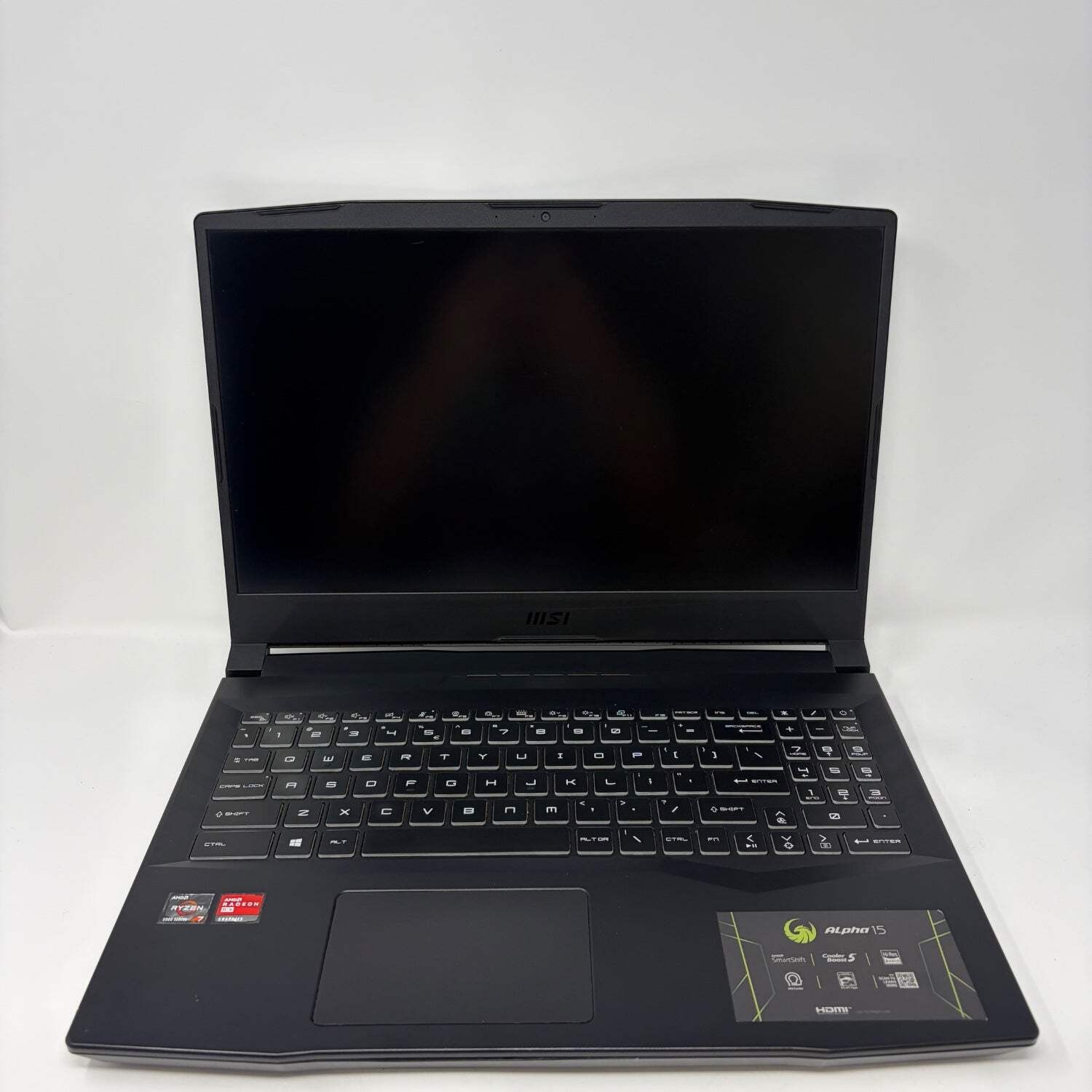 MSI Alpha 15 B5EEK 15.6″ AMD Ryzen 7 5800H 3.2GHz 32GB RAM 1 TB SSD