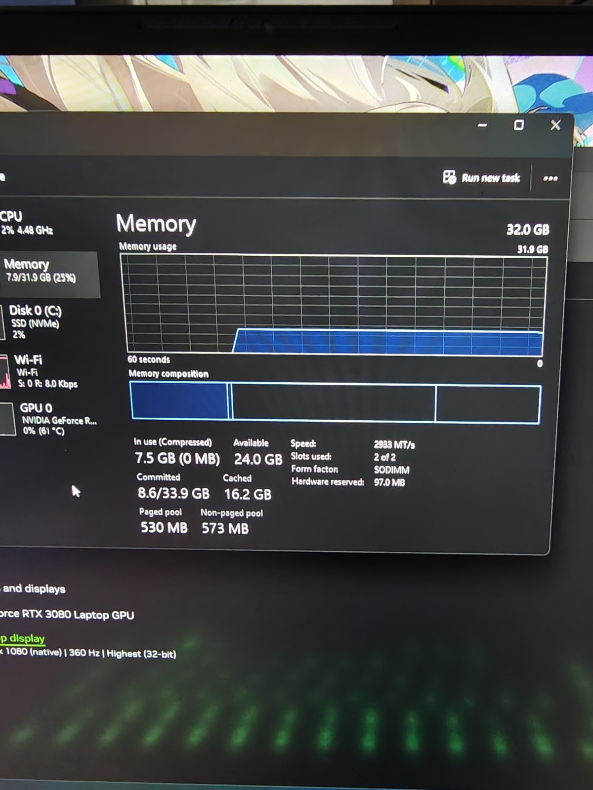 Razer Blade Pro 17 – i7 10875H/32GB/1TB SSD/RTX 3080 – Windows 11 – RZ09-0368
