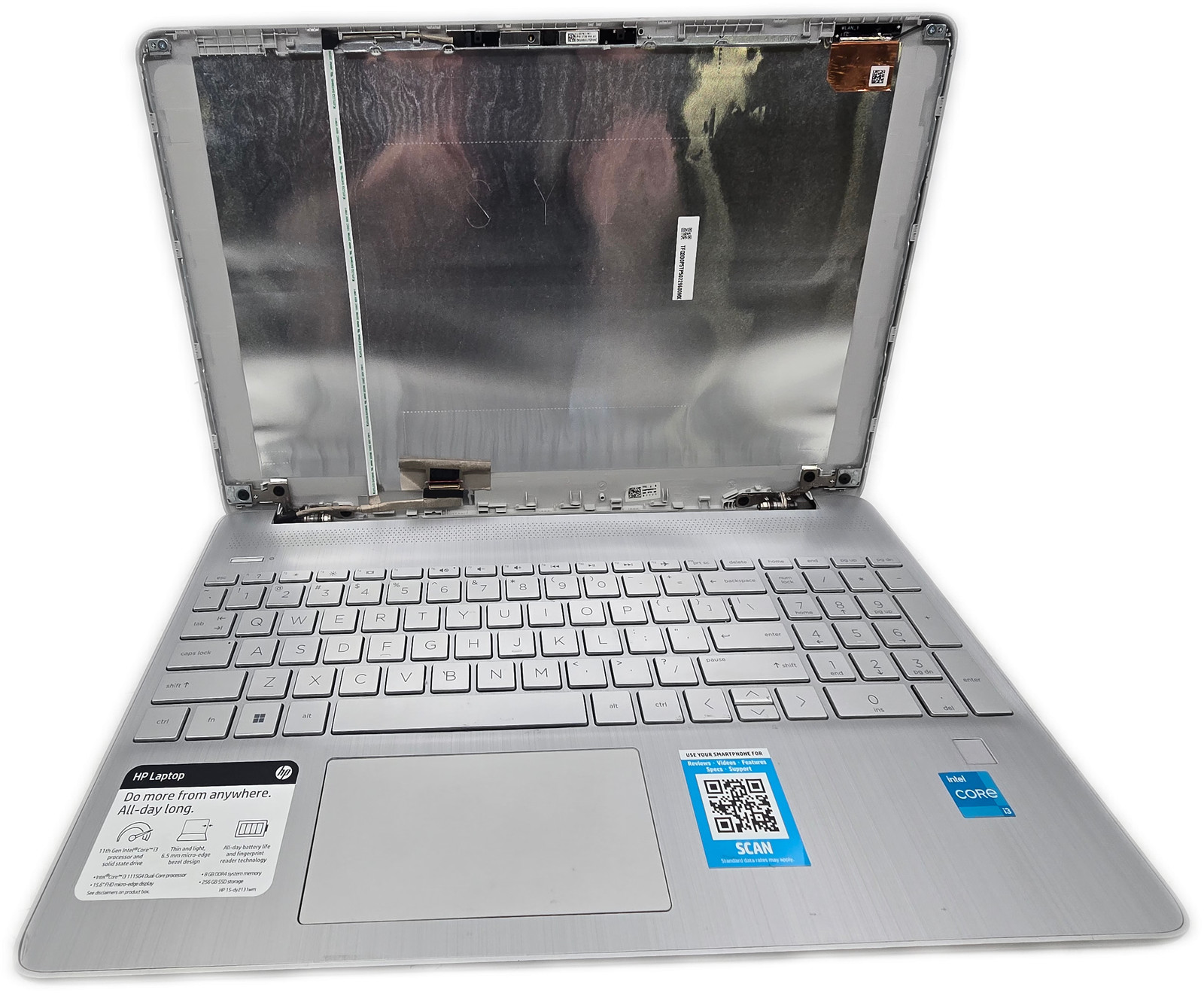 HP Notebook 15-dy2131wm i3 11th Gen 8GB 256GB SSD Windows 11 Home
