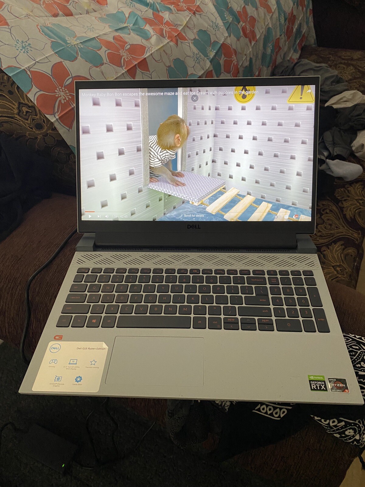 Dell G15 15.6” (512GB SSD, AMD Ryzen 5 5600H, 3.3GHz, 8GB RAM) FHD Gaming