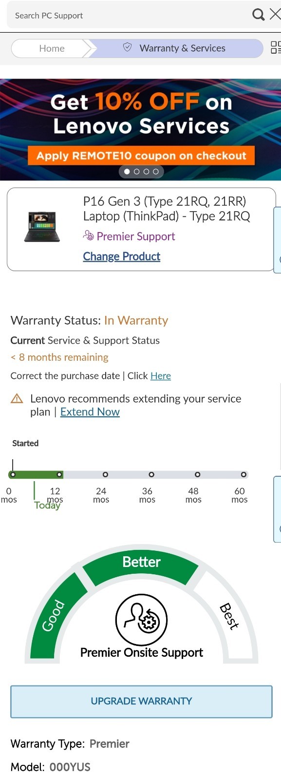 Lenovo ThinkPad P16 Gen 3 16″ Ultra 9 285HX 32GB 1TB SSD RTX PRO 2000 Blackwell
