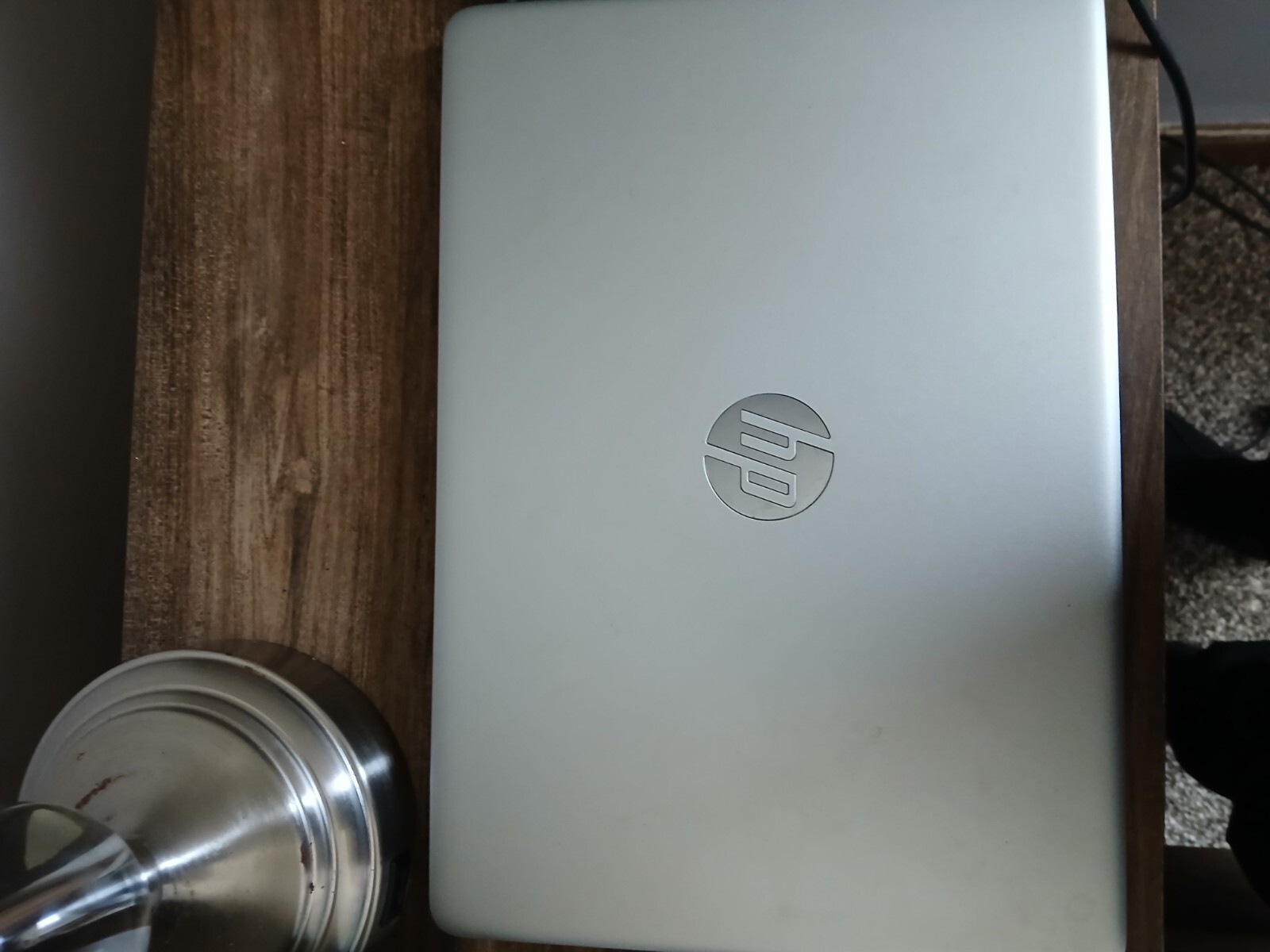 Used Silver 14′ HD HP Laptop with installed TIKTOK App