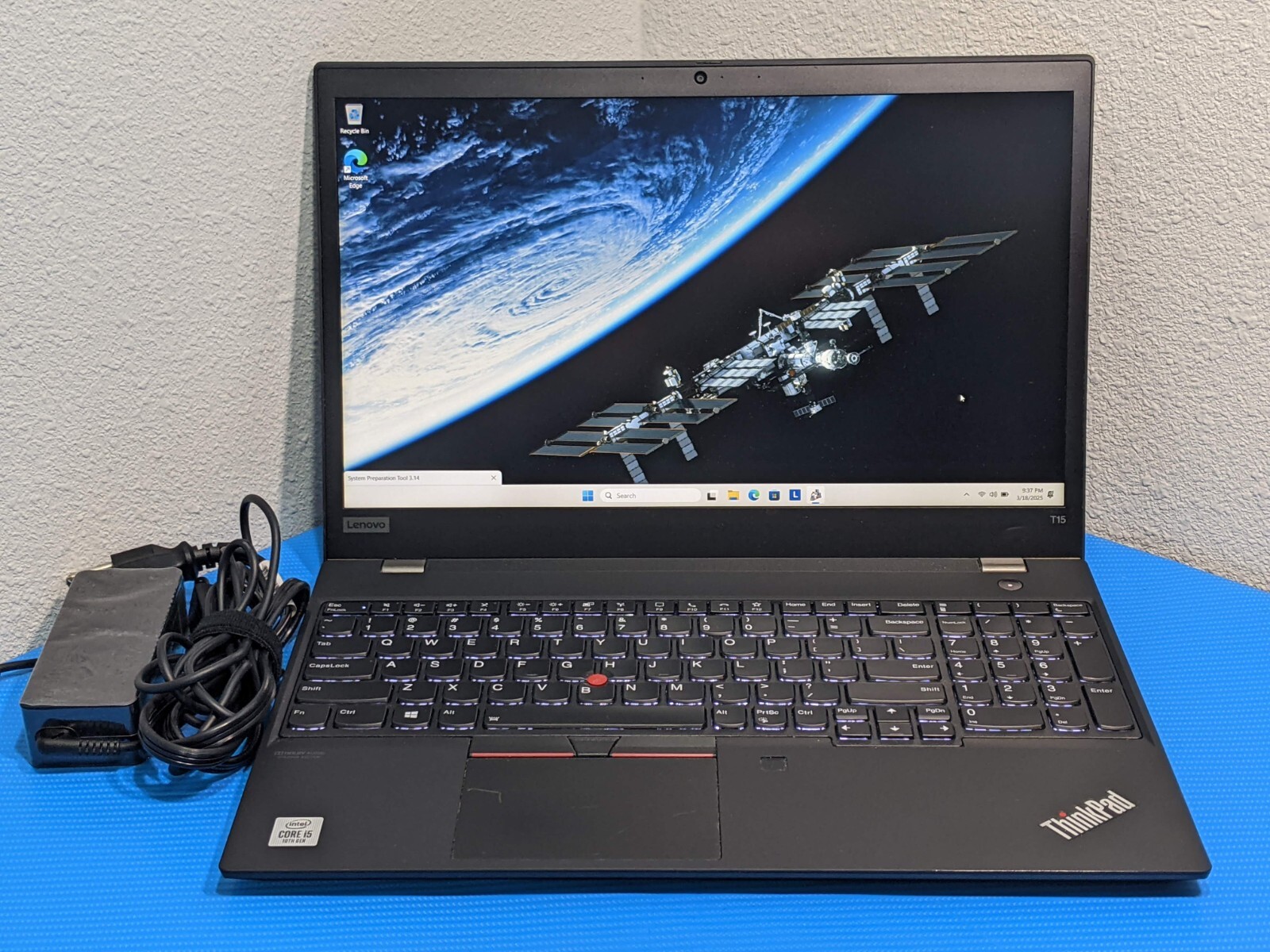 Lenovo ThinkPad T15 Gen1 15.6″FHD core i5-10210U 1.6GHZ 8GB 256GB Win11Pro +PwAd