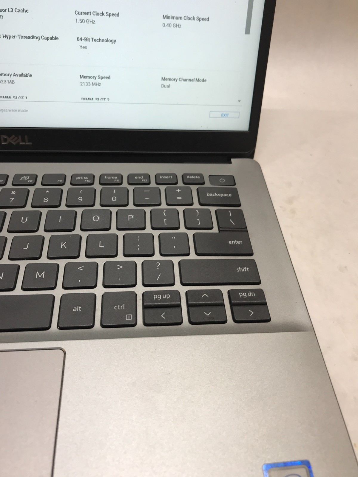 Dell Latitude 3301 13″ Intel Core i5 8GB RAM NO SSD/OS For Parts READ DESC – DW
