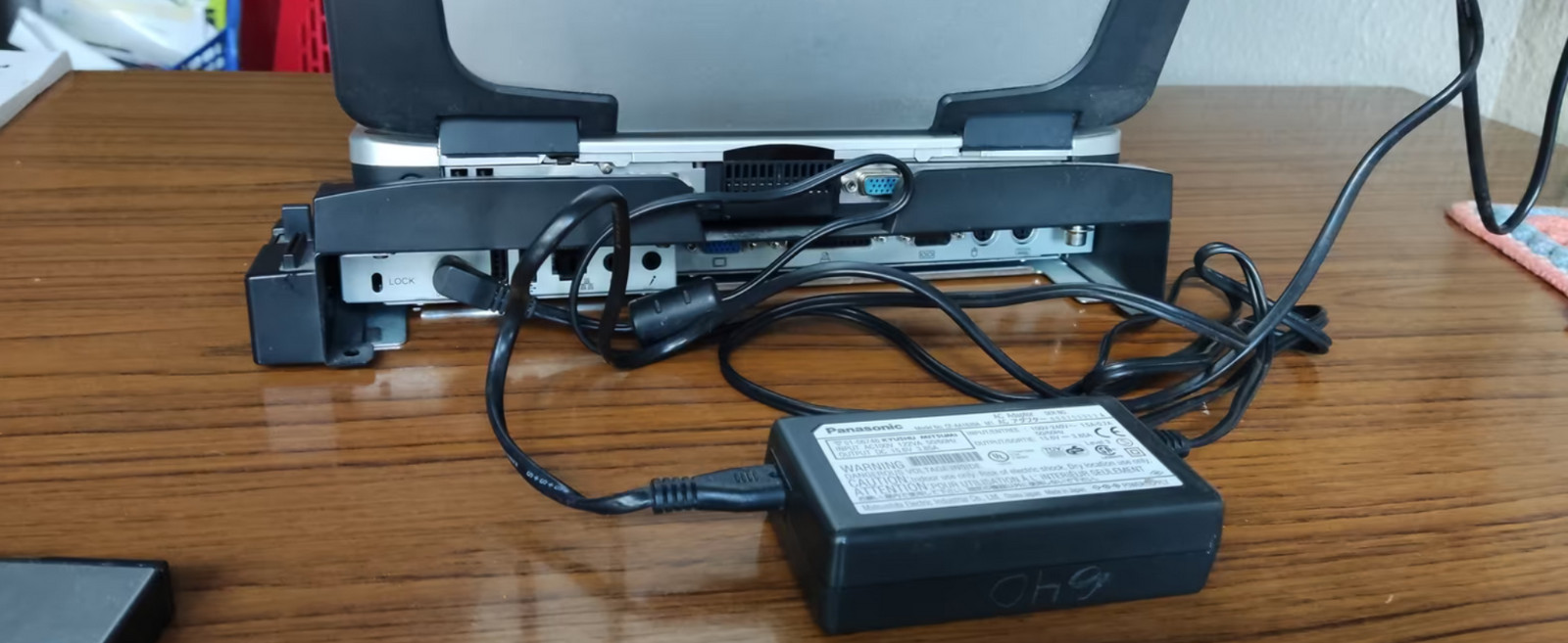 Panasonic Notebook Computer CF-72 Toughbook With Accessories Vintage