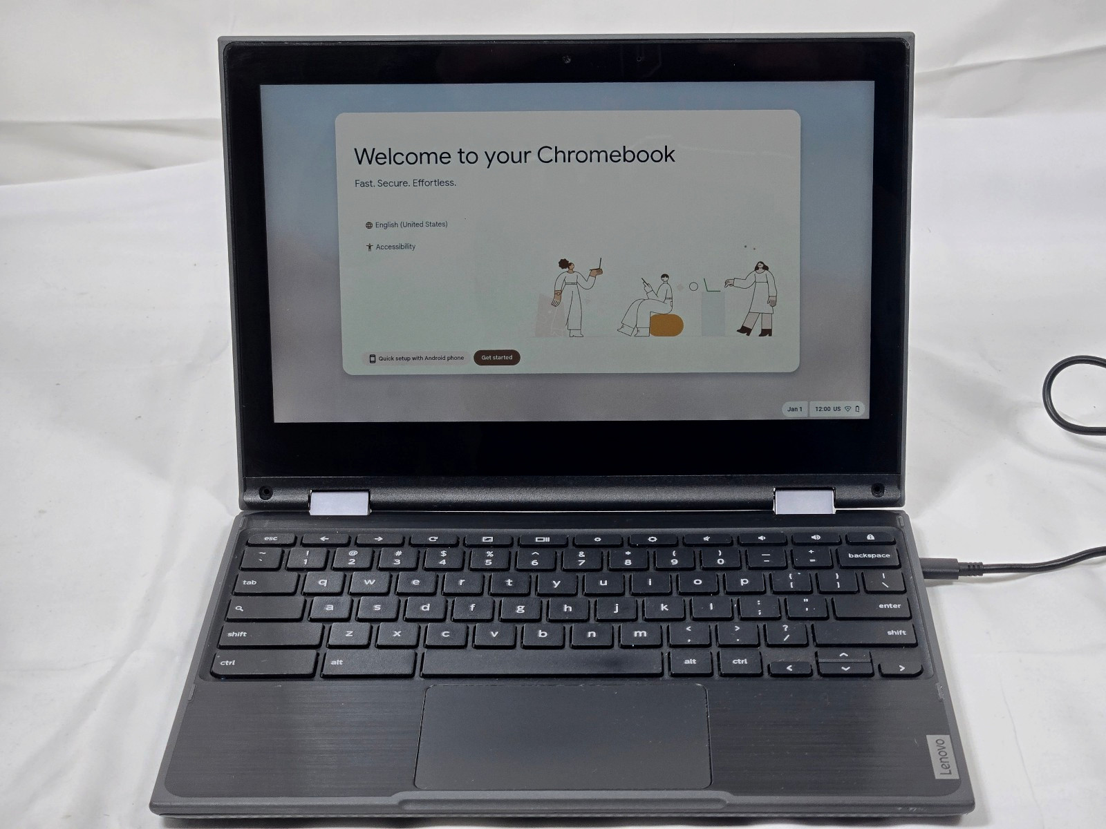 Lenovo Chromebook 300e 2nd Gen AST 82CE AMD A4 4GB RAM 32GB eMMC *Read*