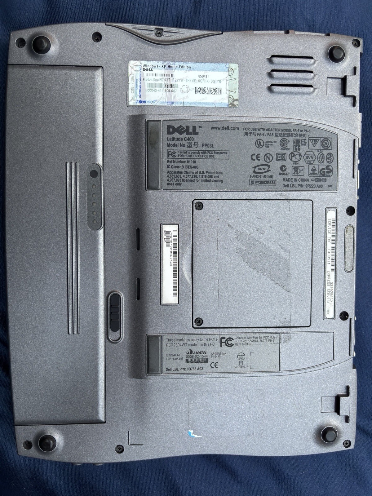 Dell Latitude C400 12in Pentium III 1.20GHz 512MB, No HDD, No OS, Boots to BIOS