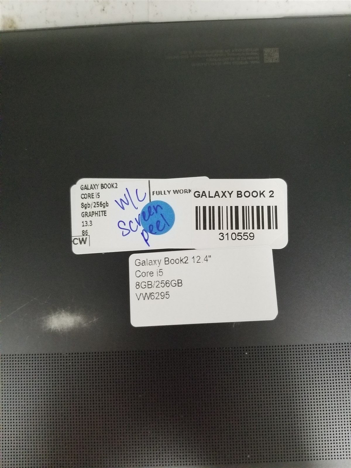 Samsung Galaxy Book2 Core i5 13.3″ 8GB/256GB Black Reduced Price VW6295