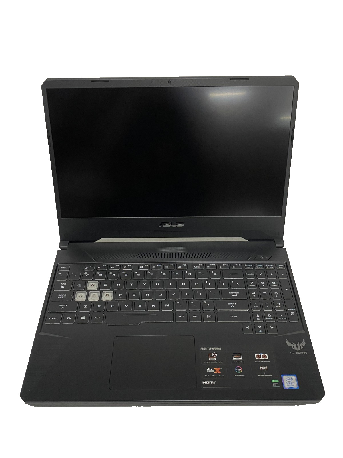 ASUS 15.6″ TUF Gaming Laptop – READ DESC – FX505GT-AB73 Intel i7 8GB 512GB SSD