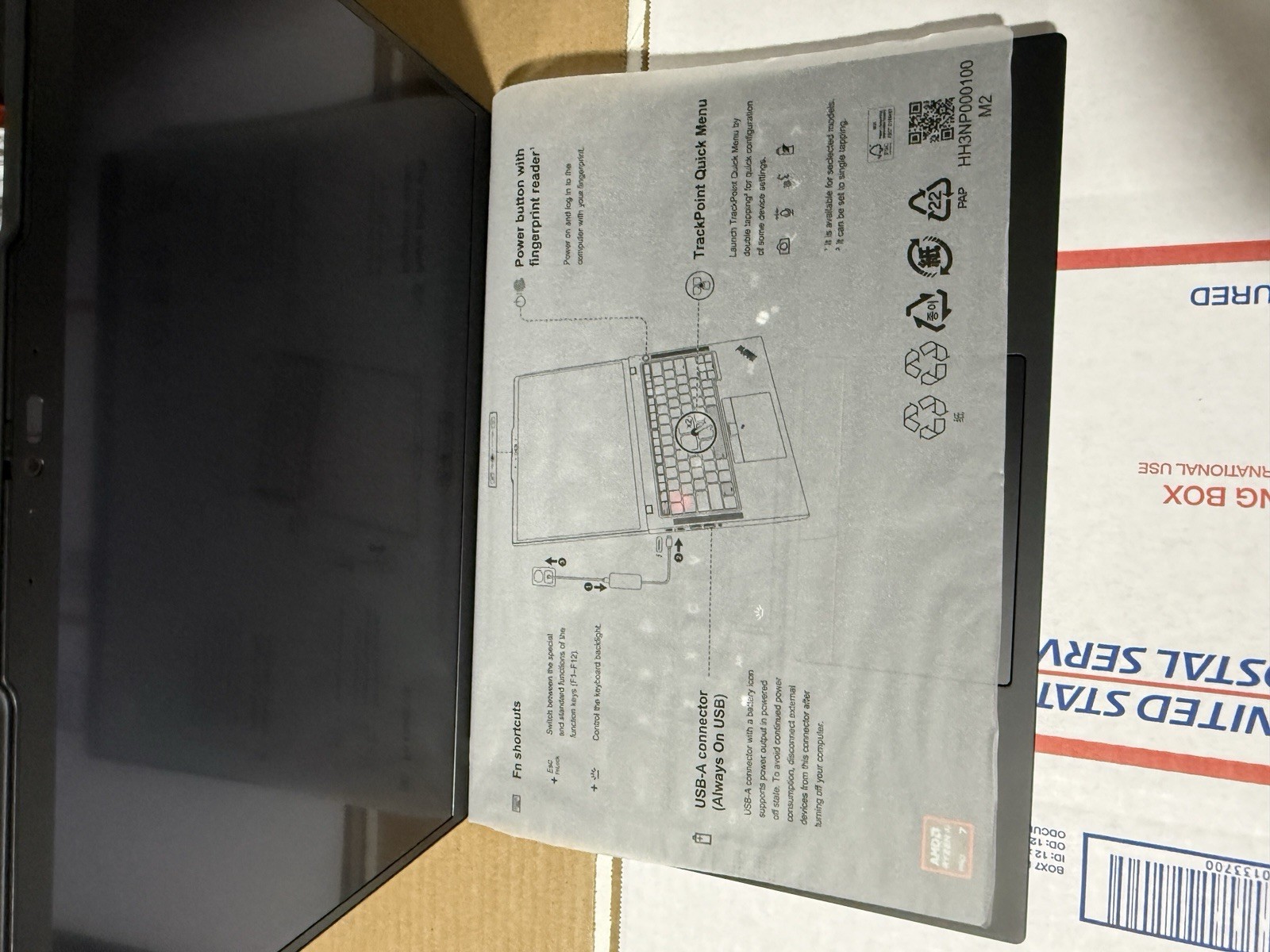 Lenovo ThinkPad T14 Gen 6 14″ Touch Ultra 7 255U 32GB RAM 1TB SSD opened box