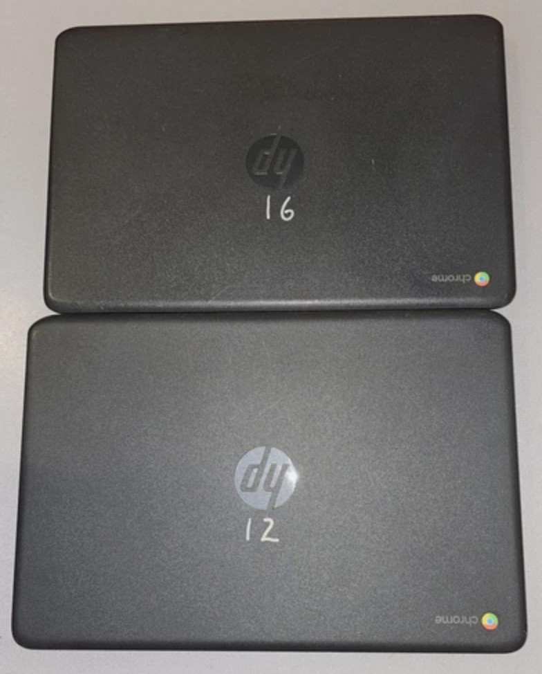 Lot of 10 HP Chromebook 14″- ca061dx Intel Celeron N3350 1.1GHz 4GB 32G Laptop