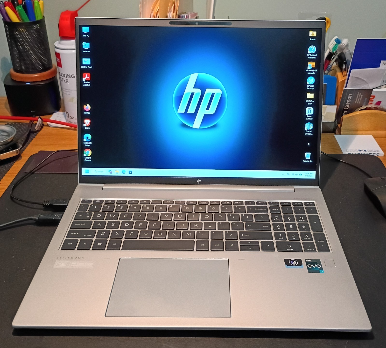HP EliteBook 860 G9 i7-1255U @1.70GHz /16GB/NEW 512GB NVMe/Office 2007/Win 11PRO