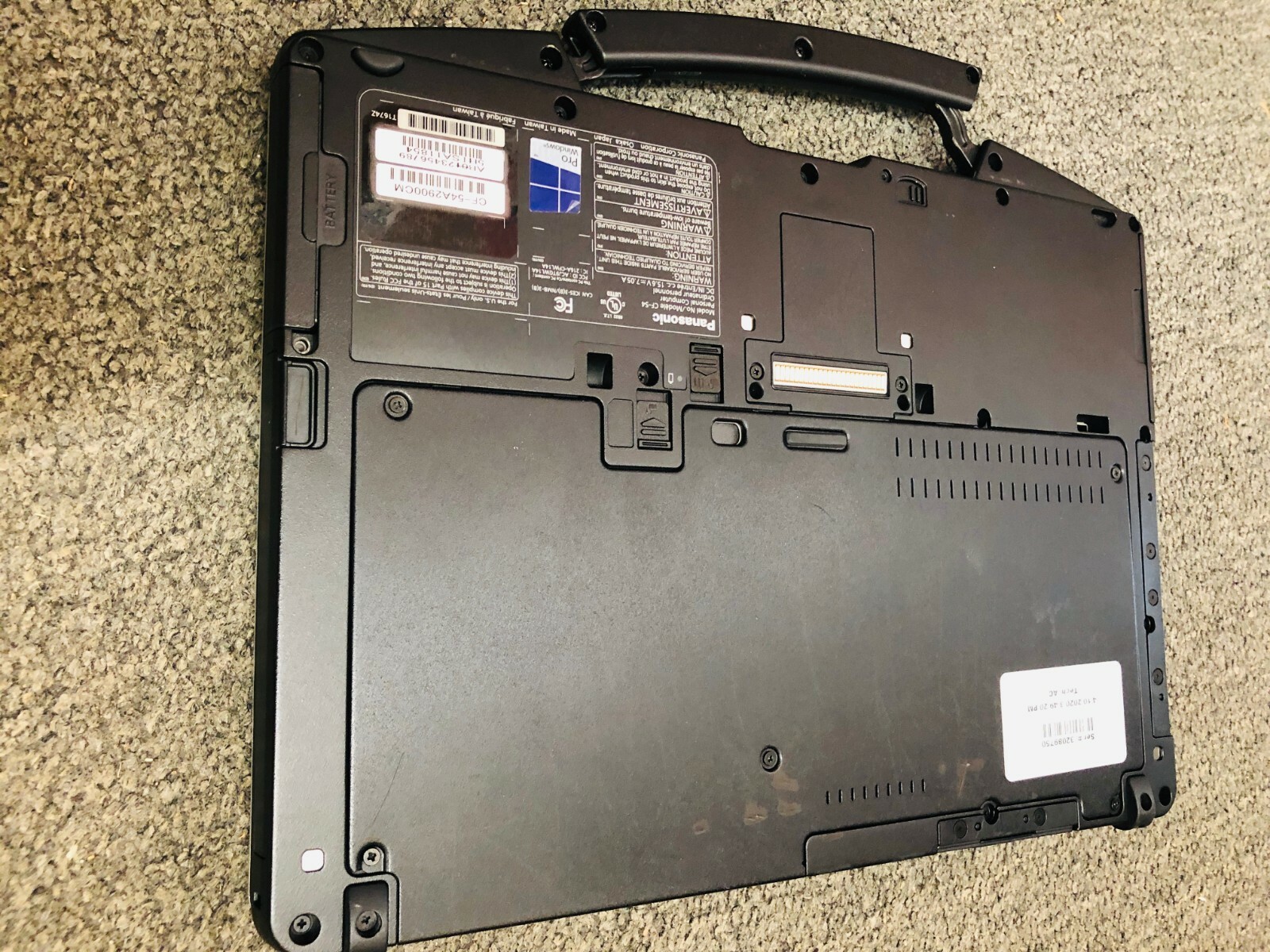 windows 11 /VGA/DVD/serial port/RS232/9 pin/Panasonic Toughbook CF-54 i5-6300U