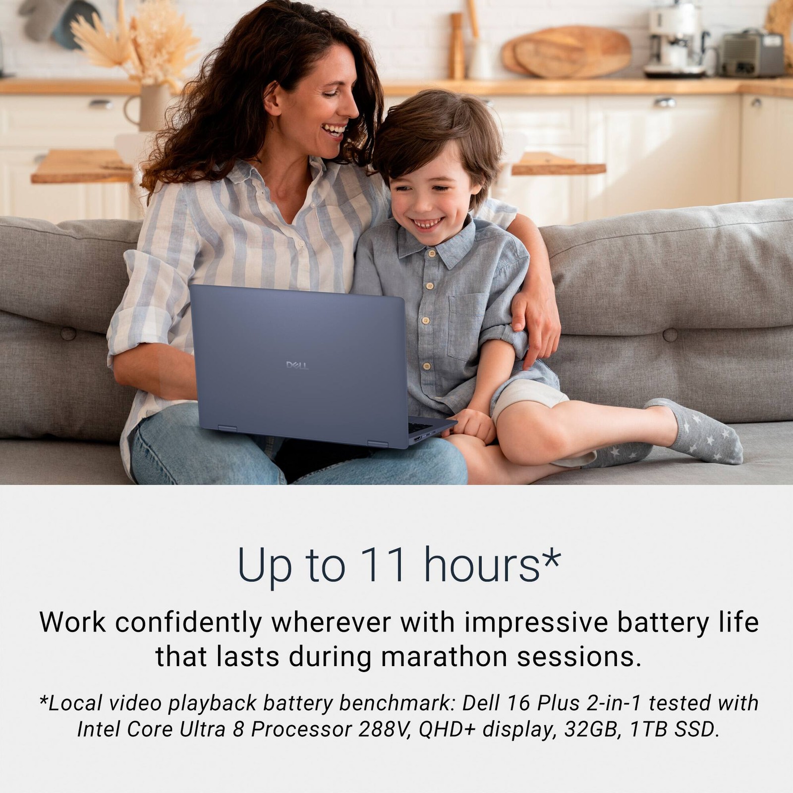 Dell – Plus 2-In-1 16″ 2.5K Touch Screen Laptop – Intel Core Ultra 9 Copilot+…