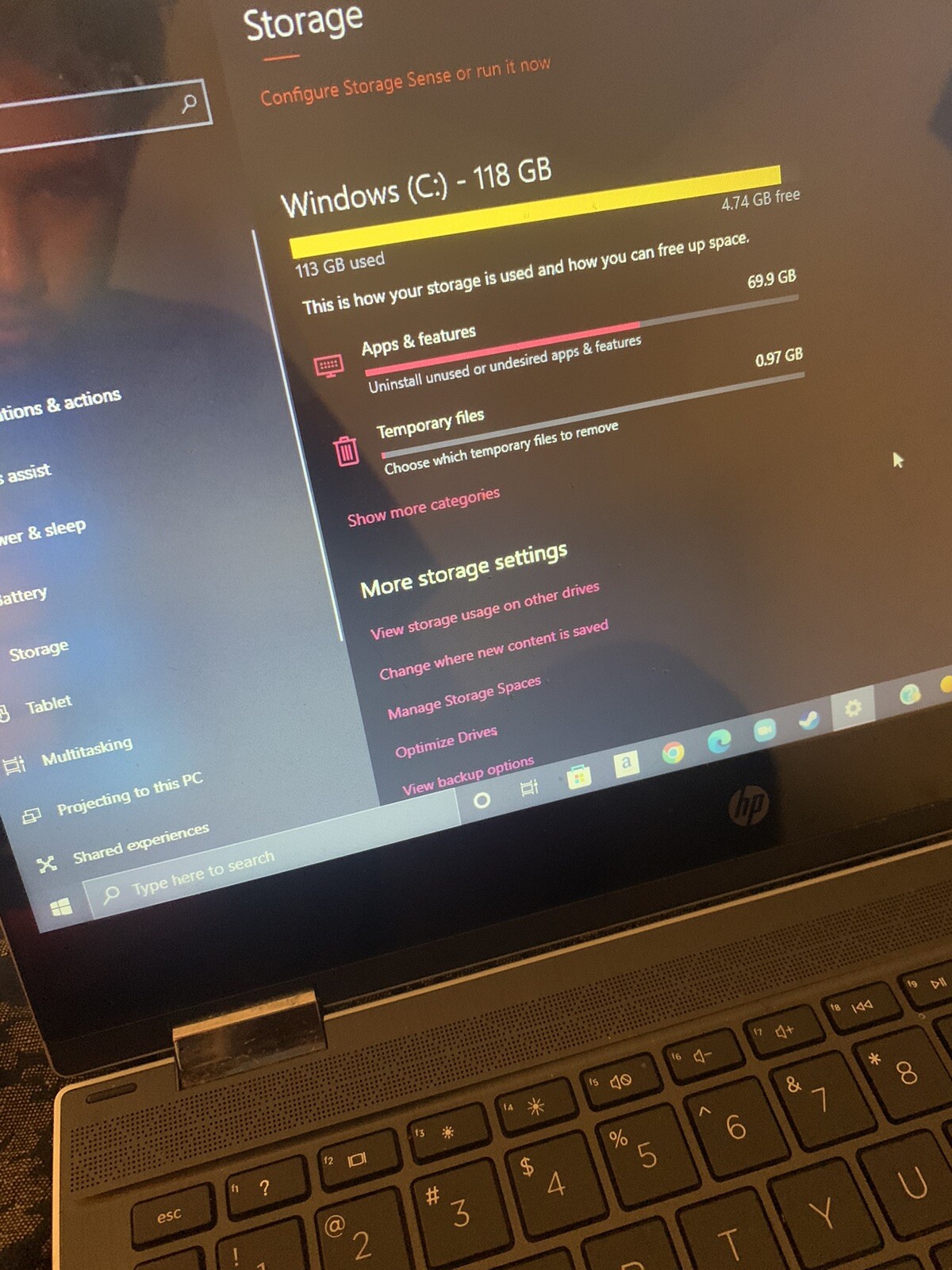 HP Pavilion 15-eg1053cl 15.6” ( 128 SSD, Intel Core i5-1155G7, 2.5GHz