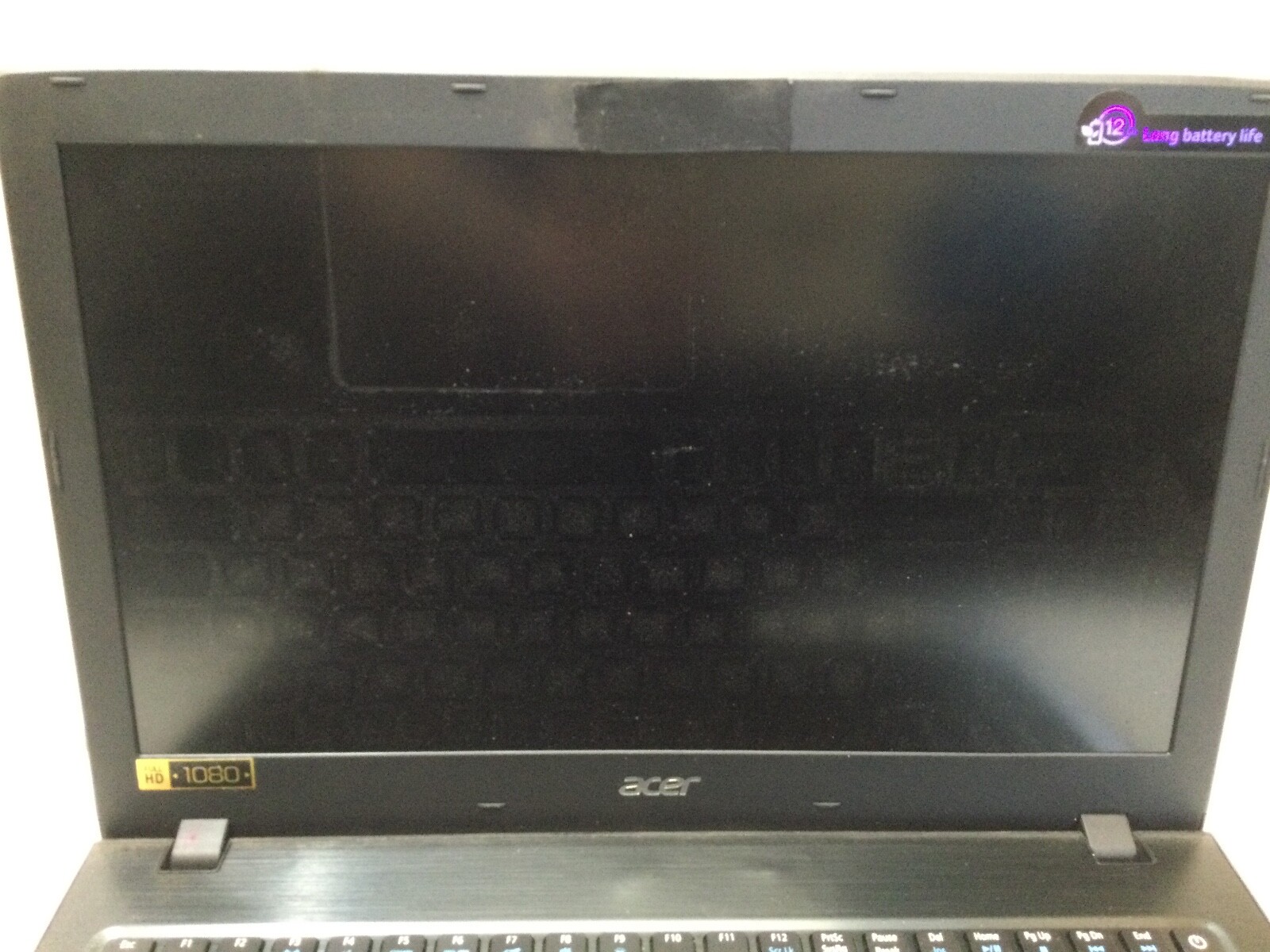 ACER ASPIRE E 15 – I3 7100 U – NO RAM – FOR PARTS – DOES NOT BOOT- READ DESC -BB