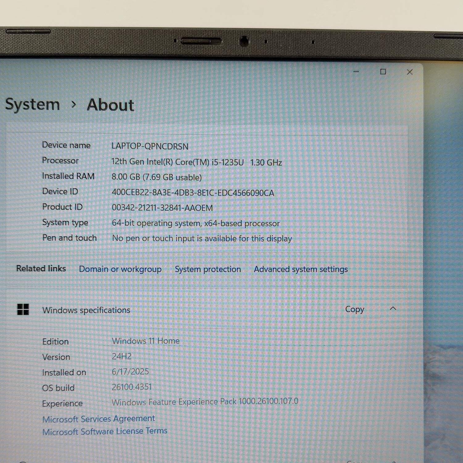 Asus SonicMaster F1502ZA 15.3″ i5-1235U 1.3GHz 8GB RAM 512GB SSD