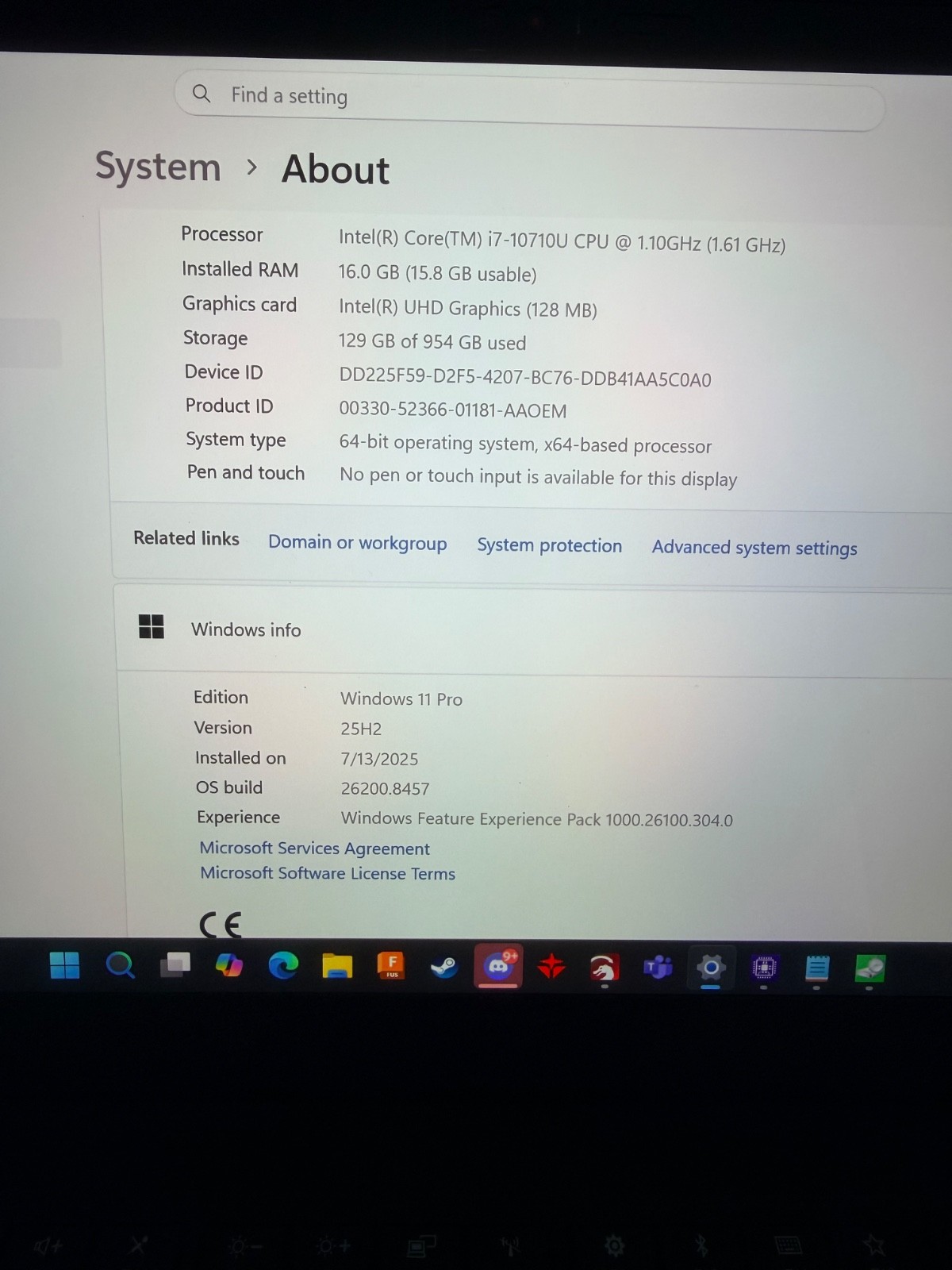 LENOVO ThinkPad X1 Carbon 4K Display, 16GB RAM, 1TB SSD, 10th gen CPU, Win11 Pro