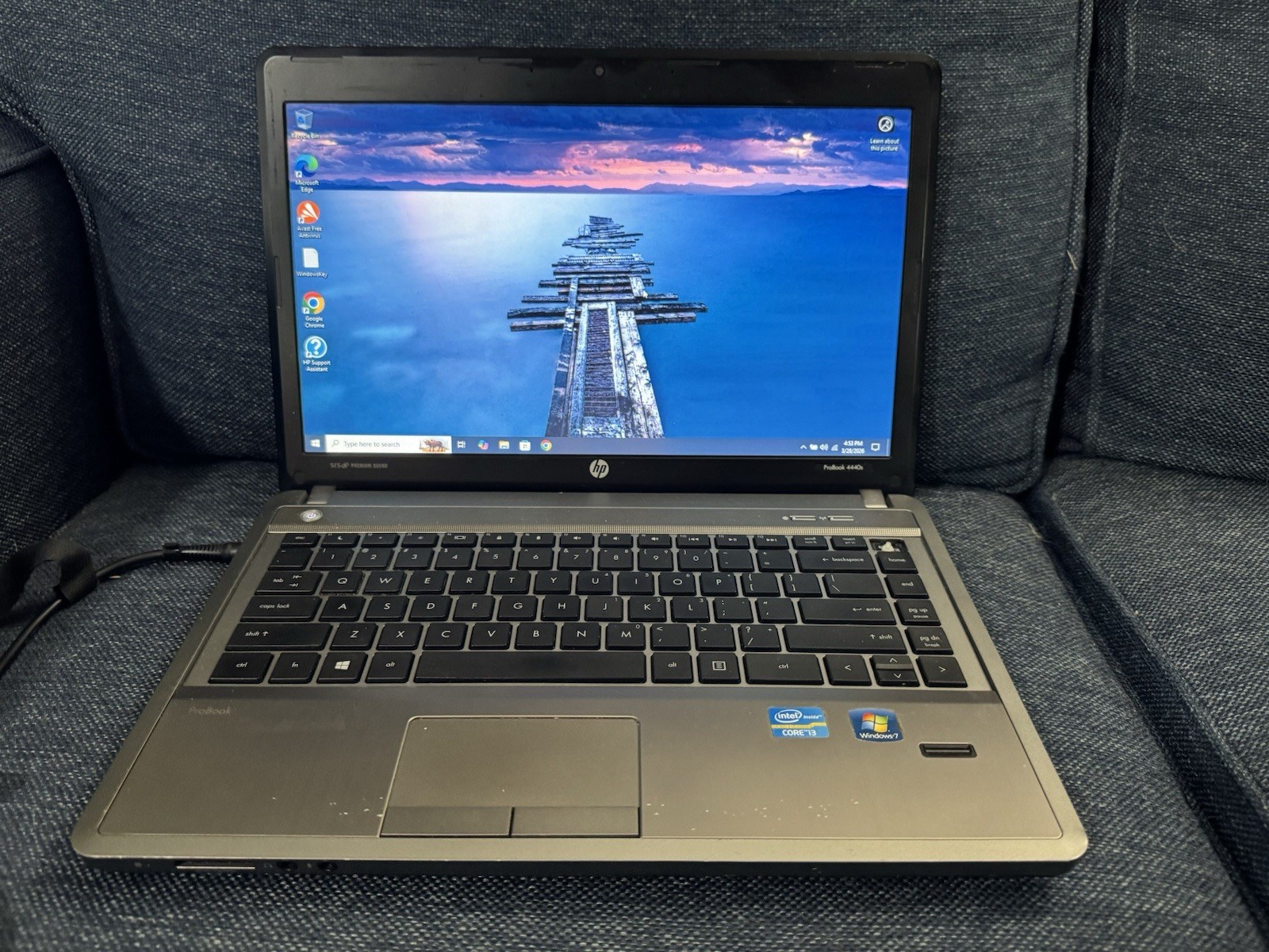 HP ProBook 4440s 14″ Laptop Intel i3-2370M 8GB RAM 500GB SSD Windows 10 Pro READ